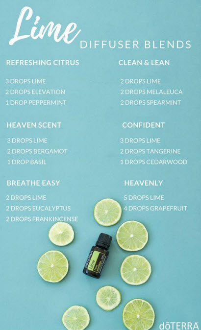 lime diffuser blends
