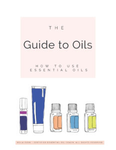 essential oil guide opt in