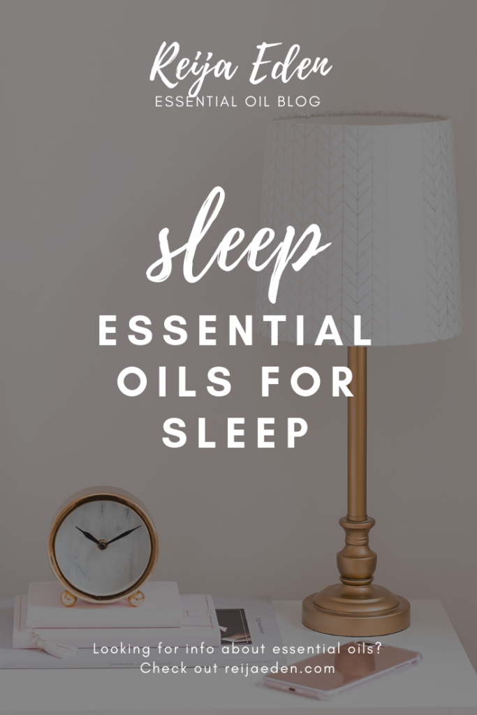 essential oils for sleep - essential oil blog