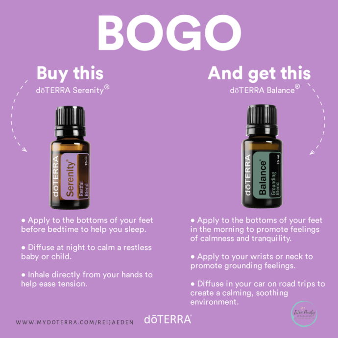doTERRA BOGO Week Reija Eden Holistic Health & Wellness