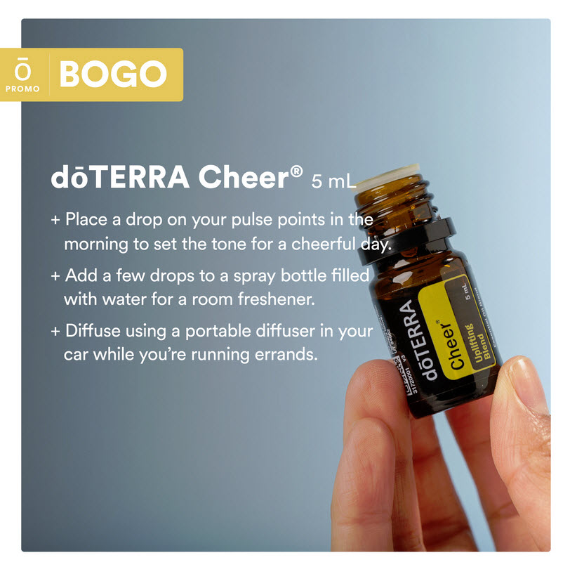 how to use doTERRA cheer essential oil blend