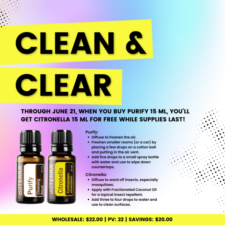 The doTERRA BOGO Box Reija Eden Certified Essential Oil Coach